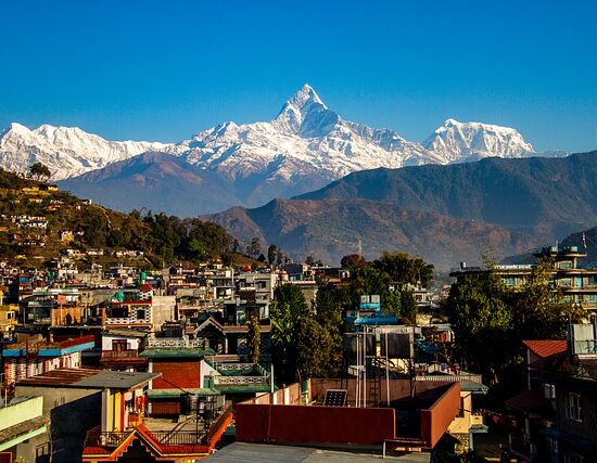 Pokhara w Nepalu