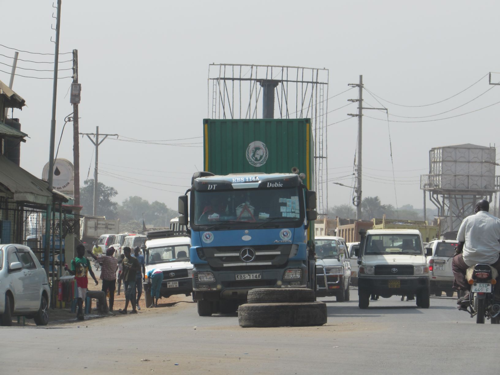 Sudan Południowy z punktu widzenia kierowcy zawodowego