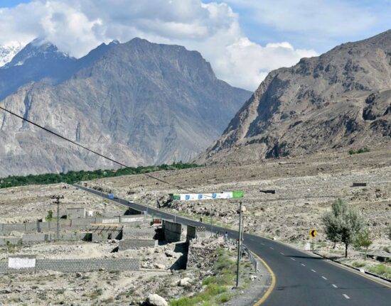 Karakorum Highway Pakistan maj 2021