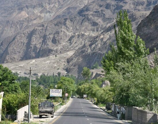 Karakorum Highway Pakistan maj 2021
