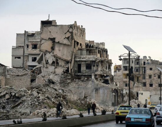 Aleppo zburzone Syria 2022_02