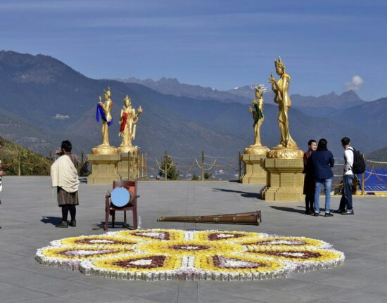 Thimphu stolica Bhutanu Bhutan Nepal 2022