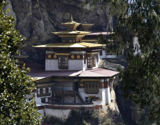 Klasztor Taktsang Tygrysie Gniazdo Bhutan Nepal 2022