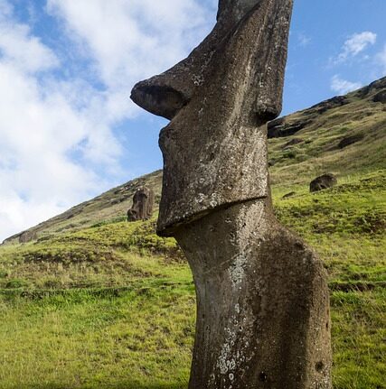 Moai na Wyspie Wielkanocnej