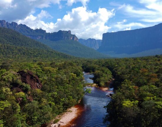 Wodospad Angel Park Narodowy Canaima - Wenezuela 2024